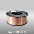 High quality copper cored gas shielded mig wire er70s-6 with suitable welding wire price